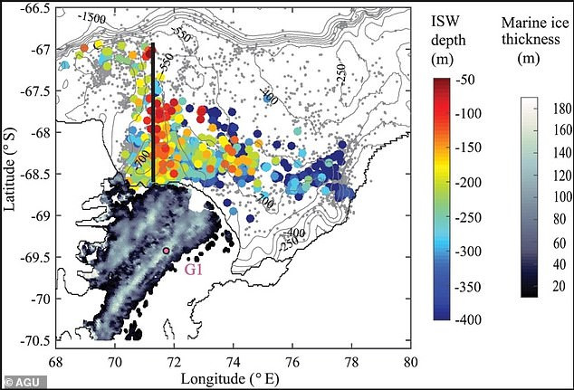 Hiện tượng kỳ lạ này xảy ra từ đầu những năm 1900 và chỉ xuất hiện ở Nam Cực.