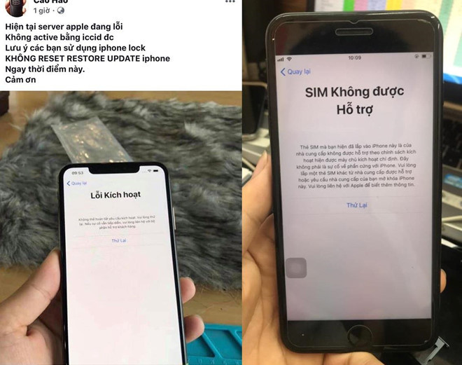 Bai cu lap lai, nguoi dung iPhone lock tai VN lai khon kho