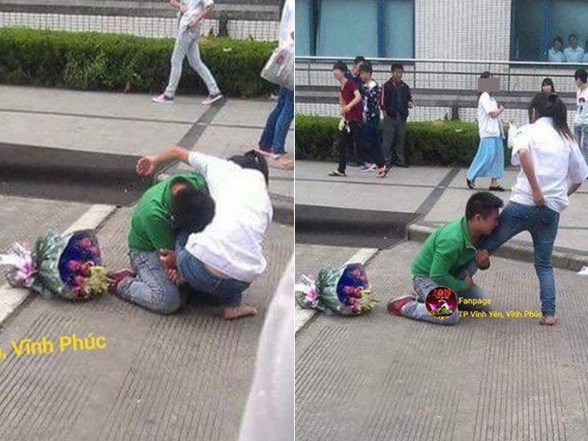 Thanh nien quy goi, om chat chan xin loi ban gai gay xon xao dan mang-Hinh-2