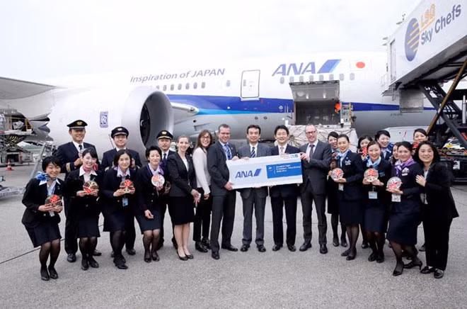 Hãng hàng không quốc tế lớn nhất Nhật Bản All Nippon Airways (ANA) có mức lương trung bình cho phi công là 94.283 USD/năm. Cơ trưởng giàu kinh nghiệm có thu nhập 218.000 USD/năm. Ảnh: ANA Aero.