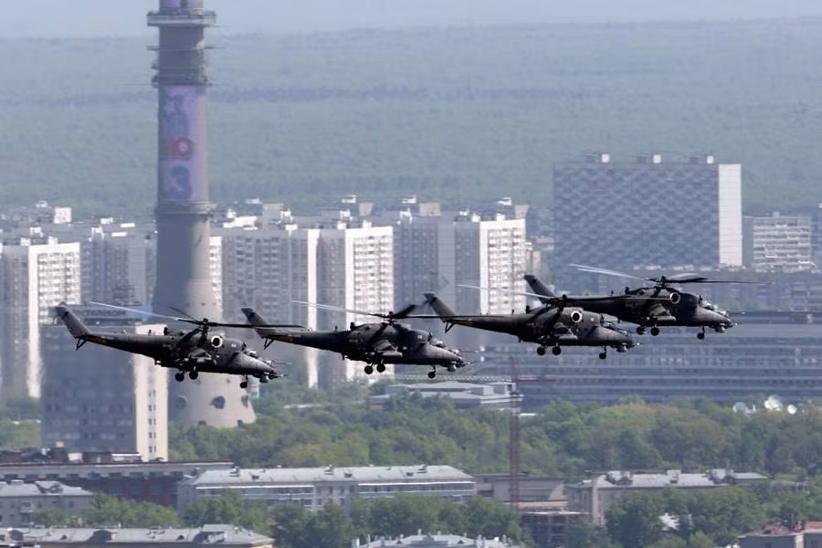 Trực thăng tấn công Mi-35M.