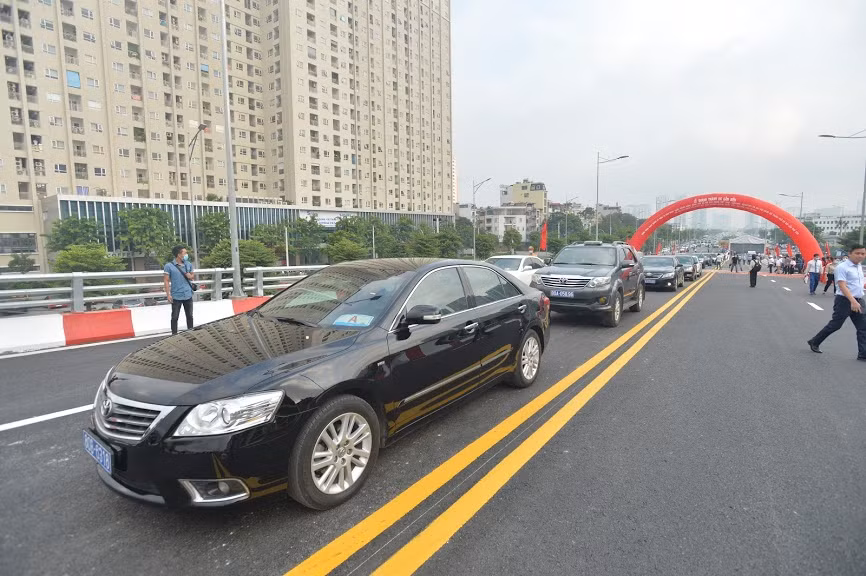 Trong buổi sáng 28/8, Ban Quản lý dự án đầu tư xây dựng công trình giao thông thành phố Hà Nội đã tổ chức lễ khánh thành.