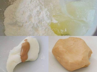 Để tạo nên chiếc mũi giả, nữ blogger đã trộn một hỗn hợp gồm bột, keo và kem nền tiệp màu da. Sau khi trộn thật đều cho tan hết bột, cô bắt đầu nặn thành lớp độn mũi vừa vặn với chiếc mũi thật. Tiếp đó cô lắp miếng độn lên mũi. Khi chưa khô hẳn, miếng độn có độ dính và sẽ bám vào mũi thật khi khô hoàn toàn.