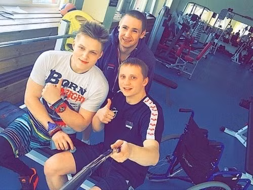 Sergei Kutovoy đều đặn đến phòng tập mỗi ngày