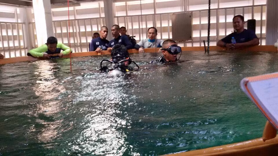 Huấn luyện dưới nước chiếm lượng lớn tổng khóa huấn luyện trở thành đội viên Navy SEALs.