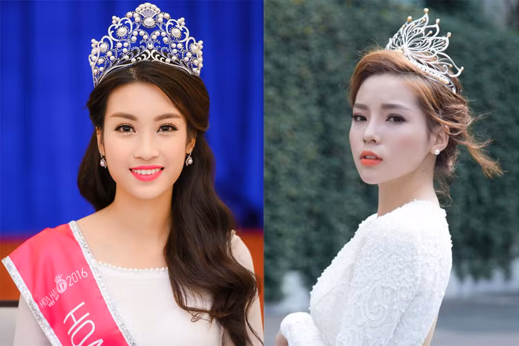 Cùng tuổi, cùng trường và chỉ cách nhau một nhiệm kỳ hoa hậu nên Đỗ Mỹ Linh và Kỳ Duyên không tránh việc bị nhiều người so sánh.