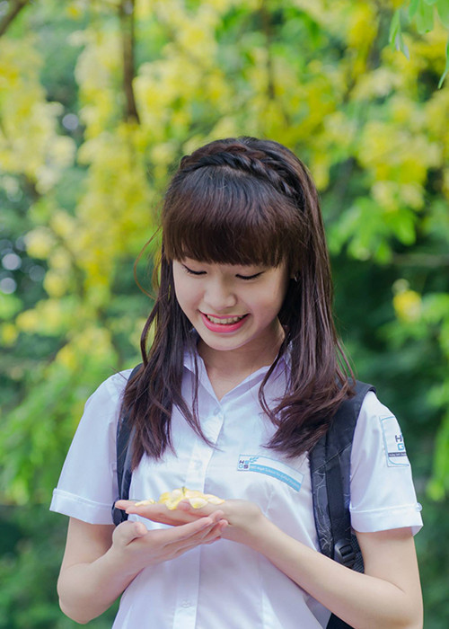 Ngọc Vân không chỉ tỏa sáng tại cuộc thi mà còn đẹp ngất ngây trong những khoảnh khắc đời thường.