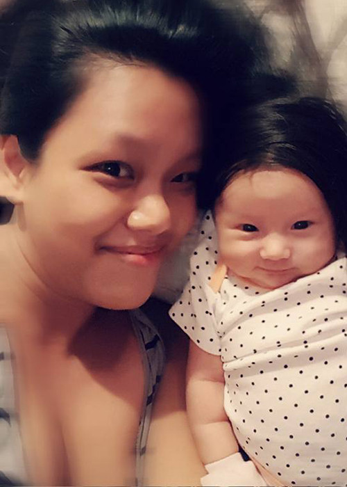 Nét lai Tây dễ thương của con gái Phương Vy Idol được người hâm mộ nữ ca sĩ hết lời khen ngợi. 