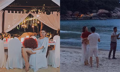 Vo Chu Dang Khoa dan mat Ho Ngoc Ha giua on ao