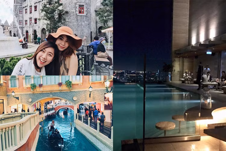 Huỳnh Mi sinh năm 1993, đang thử sức kinh doanh sau khi tốt nghiệp đại học. Cô có cuộc sống sung túc với những chuyến du lịch trong và ngoài nước vào thời gian rảnh.