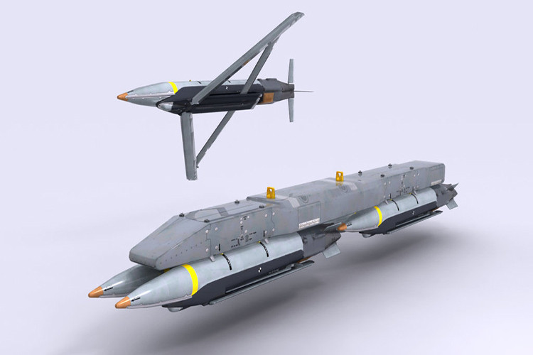 Một quả bom thông minh GBU-39 có trọng lượng chính xác vào khoảng 110kg và một chiến đấu cơ như F-35I của Israel có thể mang theo cả 10 quả bom loại này trong mỗi phi vụ (bên trong khoang vũ khí trong thân máy bay). Và ưu điểm của GBU-39 so với các loại bom thông thường là có độ chính xác cao, tầm tác chiến xa và chi phí thấp hơn so với tên lửa. Nguồn ảnh: DeviantArt.