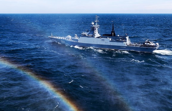 Tàu hộ vệ Steregushchy của Hạm đội Baltic. Nguồn: TASS.