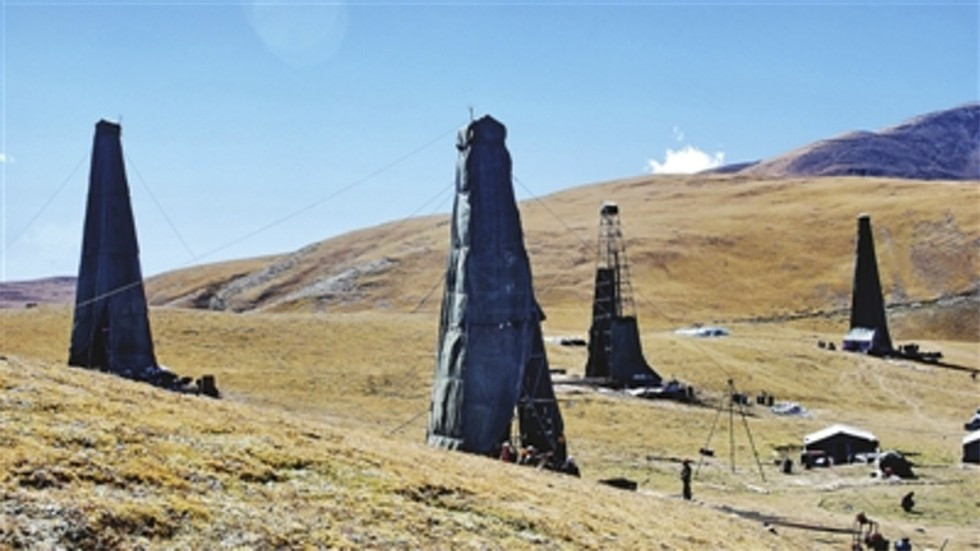 Trung Quốc đã bắt đầu công cuộc khai khoáng tại Lhunze. Ảnh: SCMP