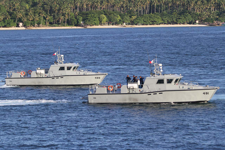 Theo nhiều nguồn tin quân sự của Philippines, hải quân nước này sẽ tiến hành nâng cấp ba tàu MPAC Mk 3 hiện có lên biến thể tấn công nhanh mang tên lửa với hệ thống Typhoon MLS-ER mang theo các tên lửa tấn công dẫn đường Spike-ER do hãng Rafael phát triển. Nguồn ảnh: MaxDefense.