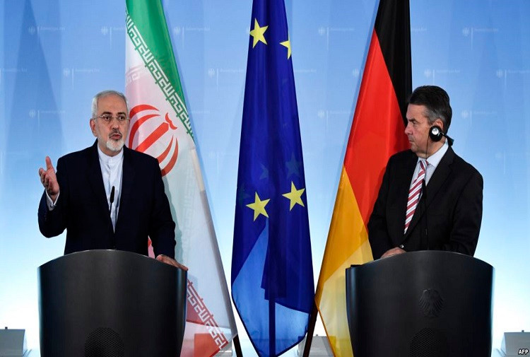 Theo Cố vấn An ninh quốc gia Mỹ John Bolton, Washington sẽ xem xét tới khả năng trừng phạt các công ty châu Âu có mối quan hệ làm ăn với Iran. Ảnh: RFE/RL.