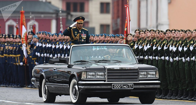 Nga diễn tập để chuẩn bị cho lễ duyệt binh Ngày Chiến thắng.: Ảnh: Sputnik