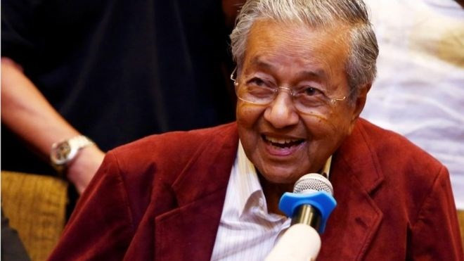 Thủ tướng Mahathir Mohamad. Ảnh: Reuters.