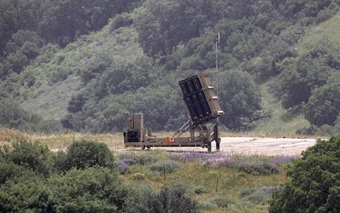Hệ thống phòng không Iron Dome của Israel. Ảnh: AFP