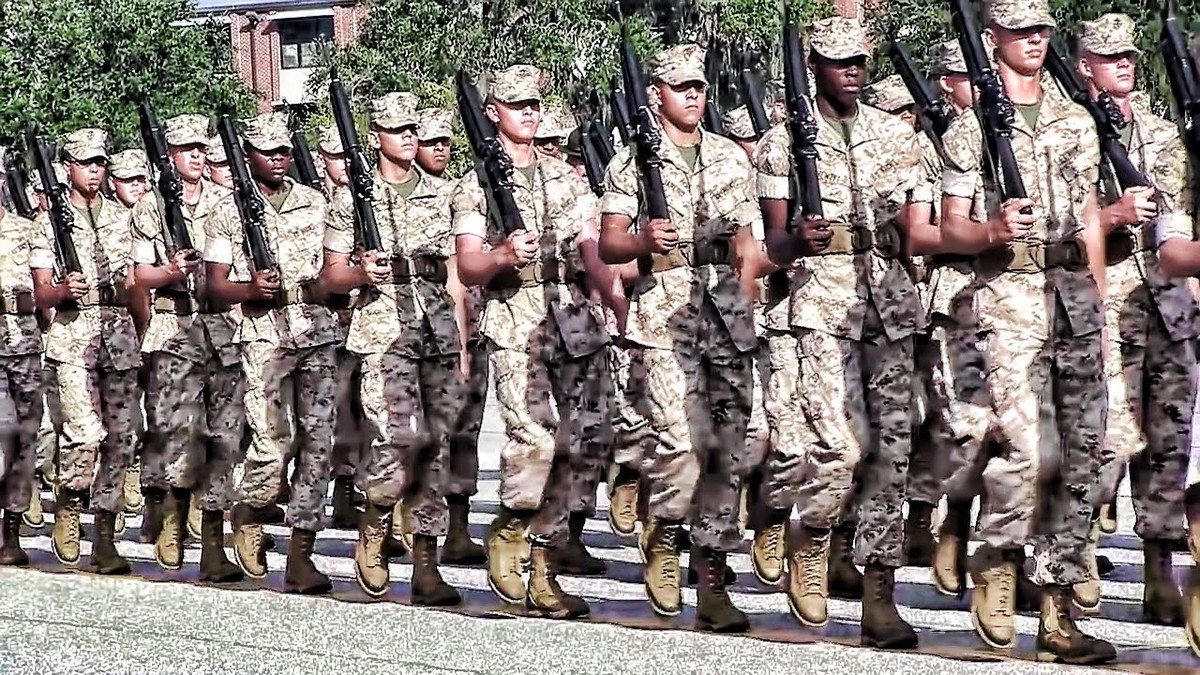 Dù có biên chế khá khiêm tốn chỉ chưa tới 200 nghìn quân, nhưng Lính thủy Đánh bộ luôn là lực lượng tiên phong cho mọi cuộc chiến có sự tham gia của Quân đội Mỹ. Nguồn ảnh: Gung Ho Vids