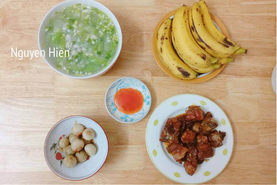 Mam com 3 bua sang chanh chi 100k cua vo dam-Hinh-14