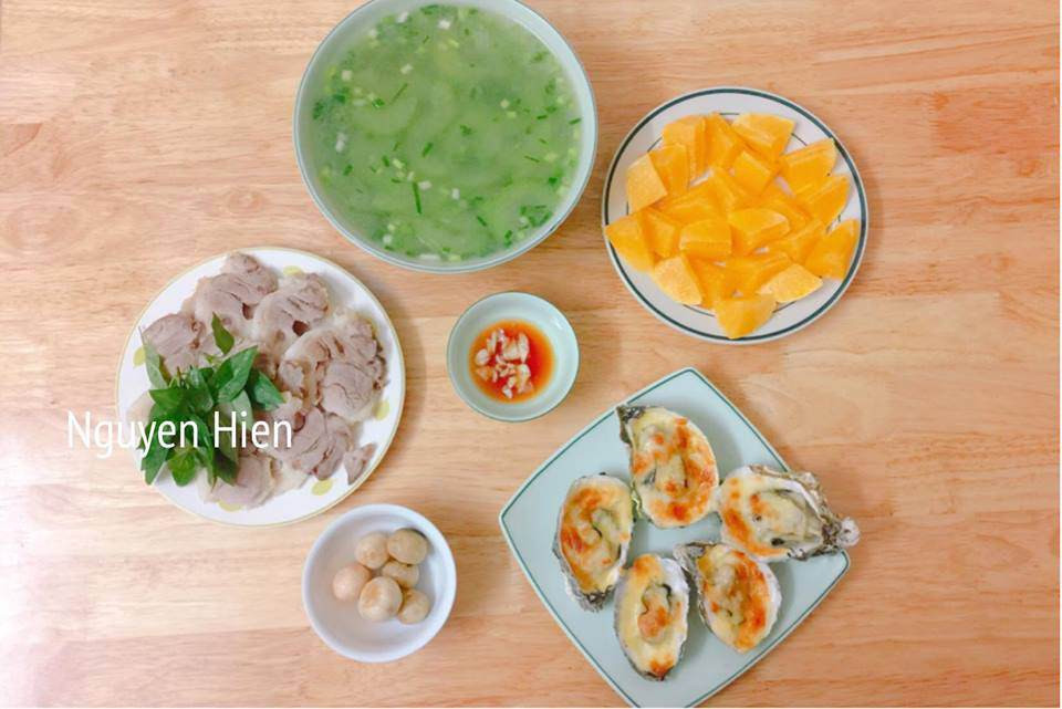 Mam com 3 bua sang chanh chi 100k cua vo dam-Hinh-6