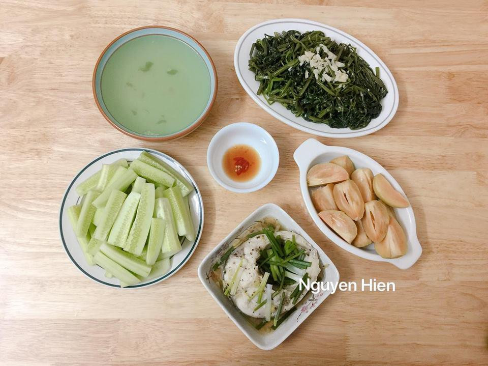 Mam com 3 bua sang chanh chi 100k cua vo dam-Hinh-15