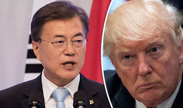 Tổng thống Donald Trump và Moon Jae-in nỗ lực thúc đẩy thượng đỉnh Mỹ-Triều.