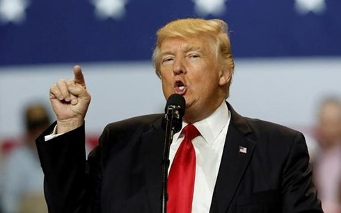 Tổng thống Mỹ - Donald Trump tuyên bố Mỹ rút khỏi thỏa thuận hạt nhân Iran. (Ảnh: AP)