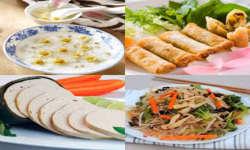 Món chay cho Lễ Vu Lan.