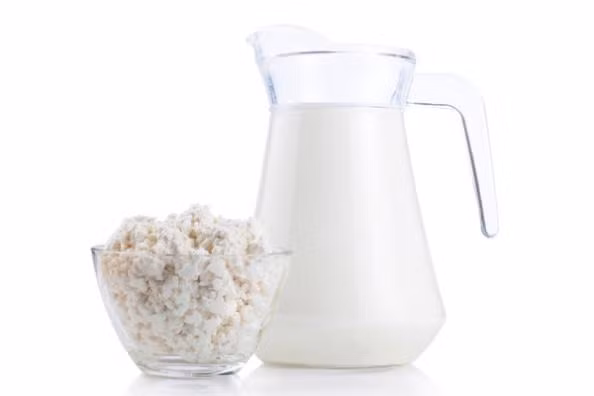 Không nhiều người biết các loại thực phẩm từ sữa lên men như nấm sữa kefir có thể làm tăng cơ bắp. Kefir cung cấp nhiều dinh dưỡng hơn nước và sữa thông thường. Một cốc kefir sẽ thêm 150 calo vào bữa ăn của bạn và giúp thức ăn dễ tiêu hóa hơn hờ lượng vi khuẩn tốt dồi dào