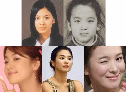 Vẻ đẹp của Song Hye Kyo qua năm tháng không hề thay đổi, các nét trên khuôn mặt cô vẫn y nguyên như ngày còn bé.