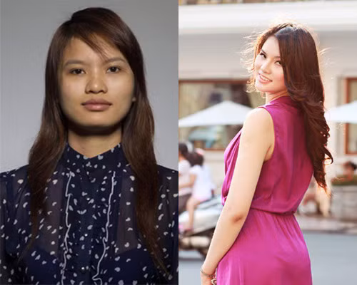 Sau khi bước ra từ cuộc thi, Lê Phương có phần được nhắc đến nhiều trên mặt báo hơn Hoàng Thùy. Từ việc cô "tham vàng bỏ ngãi" ly hôn người chồng thứ nhất, cho đến chuyện cô phẫu thuật thẩm mỹ để không còn là "gái quê" Lê Phương như ngày nào. Ảnh: Vietbao.