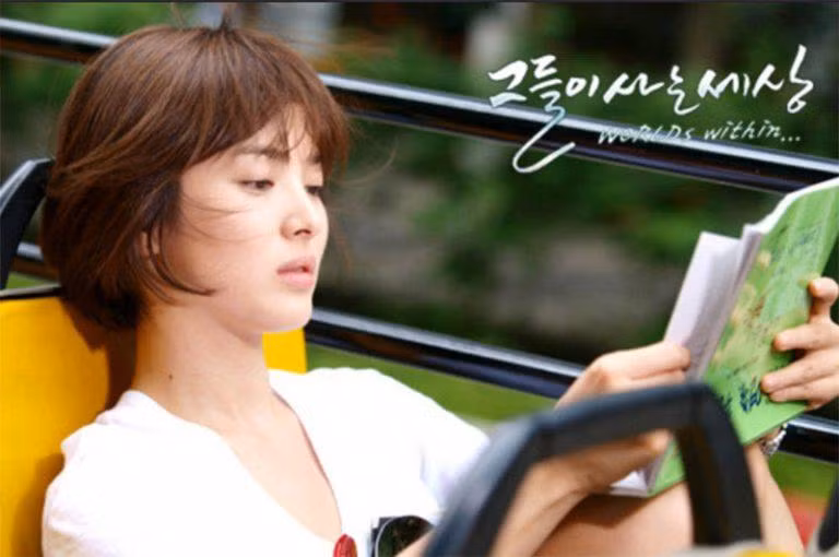 Tài diễn xuất của Song Hye Kyo một lần nữa được chứng minh qua bộ phim The World That They Lived (2008). Trong phim cô vào vai một nữ giám đốc đài truyền hình lãng mạn.