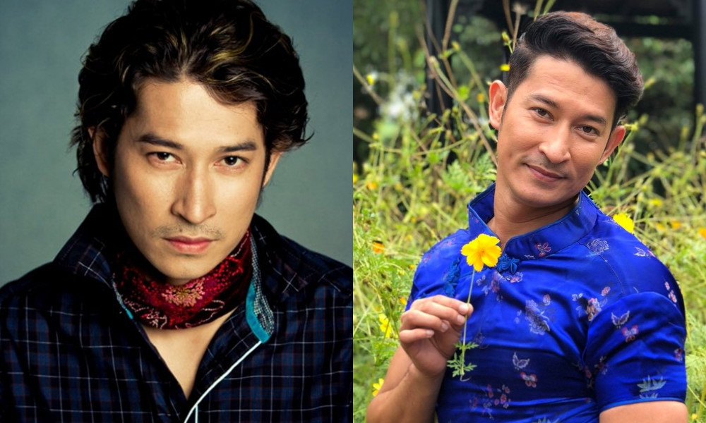 Huy Khánh thời Dốc tình sở hữu vẻ đẹp có chút lãng tử, phong trần với mái tóc bồng bềnh sóng xoăn. Anh thường được "đo ni đóng giày" những nam chính. Huy Khánh của hôm nay đã là người đàn ông của gia đình. Anh tăng cân hơn và mang tới hình ảnh thân thiện hơn.