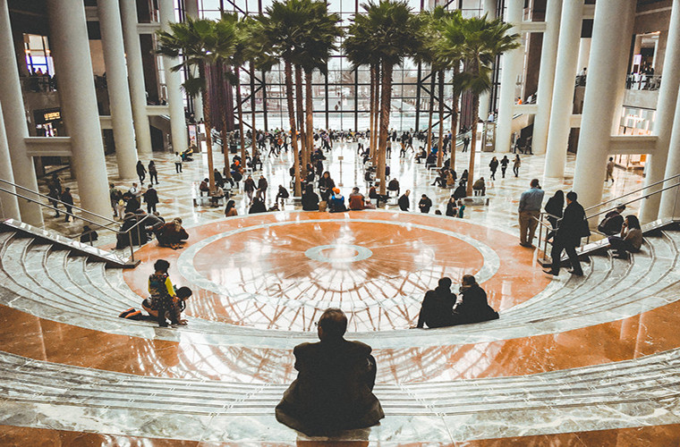 Winter Garden có lẽ là khu vực ấn tượng nhất của Brookfield Place.