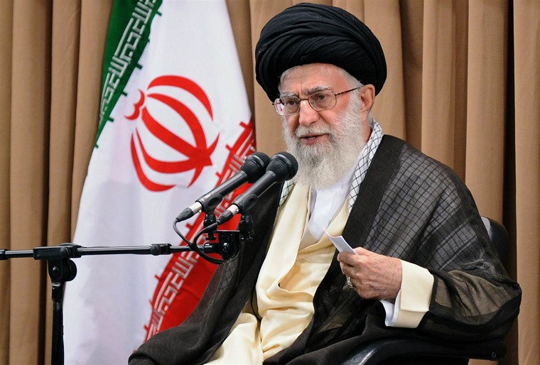 Lãnh tụ Tối cao của Iran Ayatollah Ali Khamenei. Ảnh: KO.