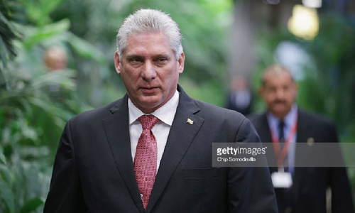 Phát biểu sau khi kết quả chính thức được công bố, tân Chủ tịch Cuba Miguel Diaz-Canel cho biết ưu tiên hàng đầu của ông là kế thừa, duy trì và phát huy những thành quả của cách mạng Cuba. Ảnh: Getty.