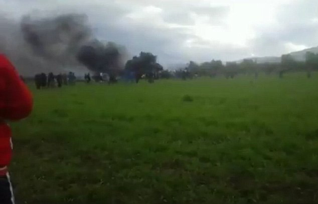 Hiện, các nhà chức trách Algeria đang mở cuộc điều tra để xác định nguyên nhân vụ rơi trực thăng Ilyushin II-76. Ảnh: DM.