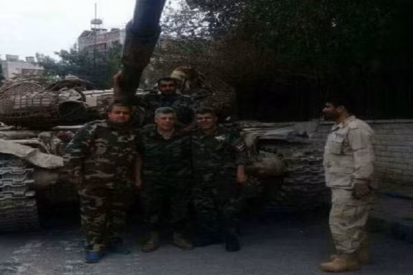 Nguồn tin quân sự ở Damascus cho hay, sau khi lực lượng Mãnh Hổ tới Nam Damascus, Quân đội Syria đã điều thêm quân tiếp viện từ Đông Ghouta và tỉnh Daraa tới khu vực này. Ảnh: AMN.