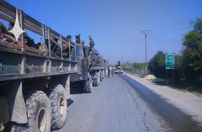 Theo nhà quan sát địa phương, các chiến binh IS tại Trại Yarmouk có thể sẽ kháng cự cuộc tấn công của lực lượng chính phủ Damascus và đồng minh trong vài ngày hoặc vài tuần, nhưng chúng sẽ không tránh khỏi thất bại. Ảnh: SF.