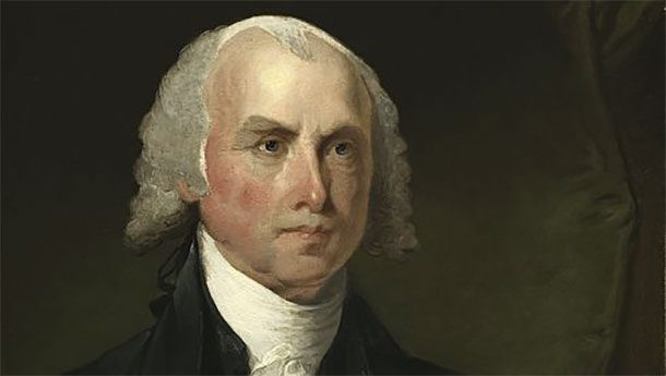 Cựu Tổng thống James Madison có biệt danh “Jemmy nhỏ bé” bởi ông là vị Tổng thống Mỹ có chiều cao khiêm tốn nhất (1m62). (Nguồn ảnh: L25)