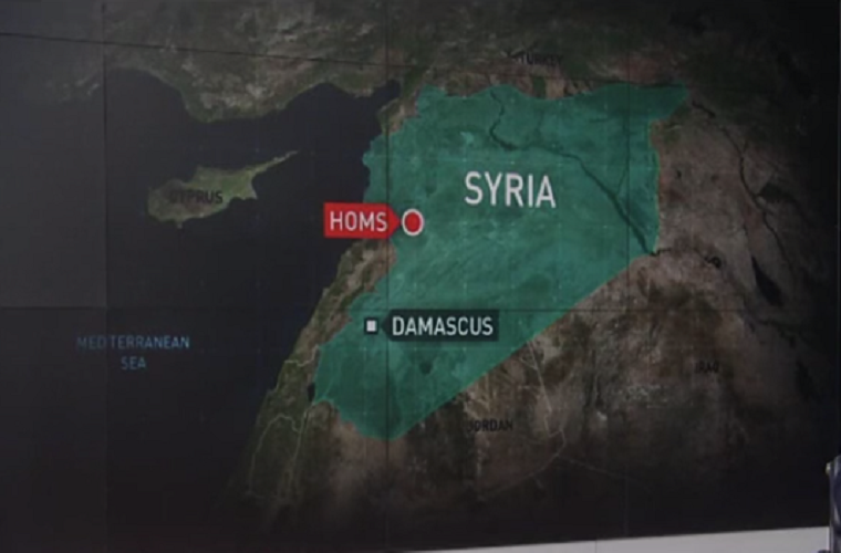 “Hai tiêm kích F-15 đã nã 8 quả tên lửa hành trình nhằm vào sân bay quân sự T-4. Những chiếc chiến đấu cơ này không đi vào không phận Syria mà thực hiện vụ không kích khi bay qua Lebanon”, trích thông báo của Quân đội Nga. Ảnh: RT.