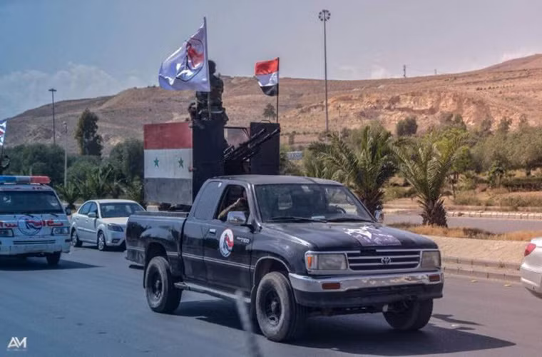 Hiện tại, hơn 80% diện tích Trại Yarmouk và quận al-Qadam ở phía nam Damascus hiện nằm dưới sự kiểm soát của tổ chức khủng bố IS. Nguồn tin địa phương nói thêm, hơn 2.500 chiến binh IS đang “cố thủ” trong khu vực này. Ảnh: SF.