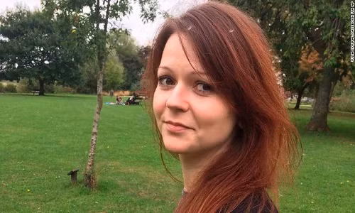 Sức khỏe của con gái cựu điệp viên Nga Skripal đang tốt lên từng ngày. Ảnh: CNN.