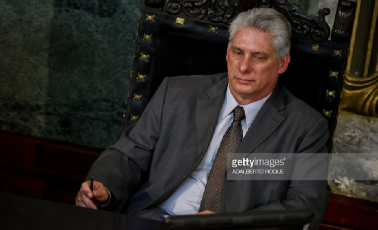 Đây được coi là “bước ngoặt” trong lịch sử Cuba khi nước này bước vào một kỷ nguyên mới với người lãnh đạo không mang họ Castro, không xuất thân từ thế hệ cách mạng 1959 và không đồng thời nắm giữ cương vị Bí thư thứ nhất Đảng Cộng sản Cuba. Ảnh: Getty.