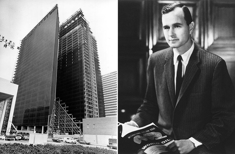 Sau khi chiến tranh kết thúc, vợ chồng ông George chuyển tới Texas sinh sống. Tại đây, ông làm việc cho một công ty dầu khí.