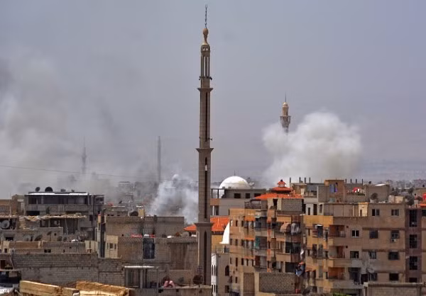 Các cuộc giao tranh tại Nam Damascus vẫn diễn ra ác liệt. Ảnh: FNA.