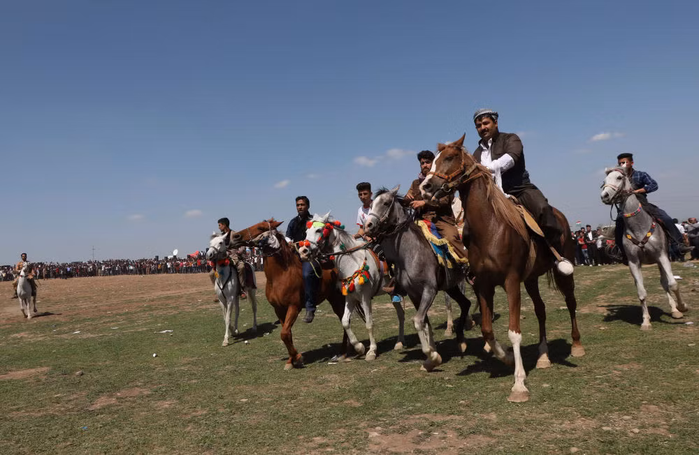 Lễ hội văn hóa của người Kurd năm nay diễn ra sôi nổi với nhiều hoạt động.