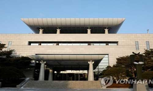 Nhà Hòa Bình - thuộc phía Hàn Quốc ở làng Bàn Môn Điếm, nơi sẽ diễn ra cuộc gặp thượng đỉnh giữa Tổng thống Hàn Quốc Moon Jae-in và lãnh đạo Triều Tiên Kim Jong-un. Ảnh: YONHAP