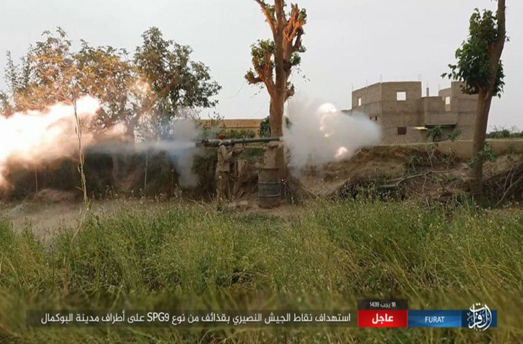 Ngày 4/4, lực lượng chính phủ Damascus và đồng minh đã tái chiếm nhiều khu vực nằm giữa các thị trấn Sabikhan và al-Salihiyah ở Nam Deir Ezzor từ tay nhóm IS. Ảnh: SF.